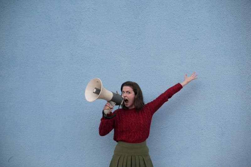 Raise your voice (By Andrea Piacquadio from pexels.com) Raise your voice (By Andrea Piacquadio from pexels.com)